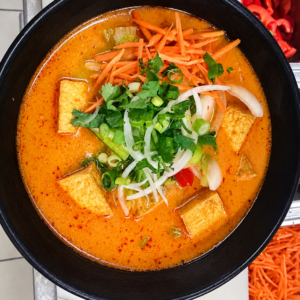 Tofu and Vegetables Laksa