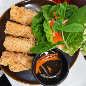 1 Serve of Vegetable Net Spring rolls (4pc) VO,VGO