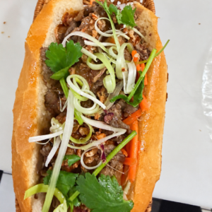 Lemongrass Beef Banh Mi